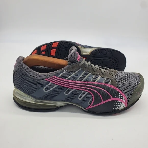 Puma Womens Locell Running Shoes Size 11 Grey - Picture 9 of 14